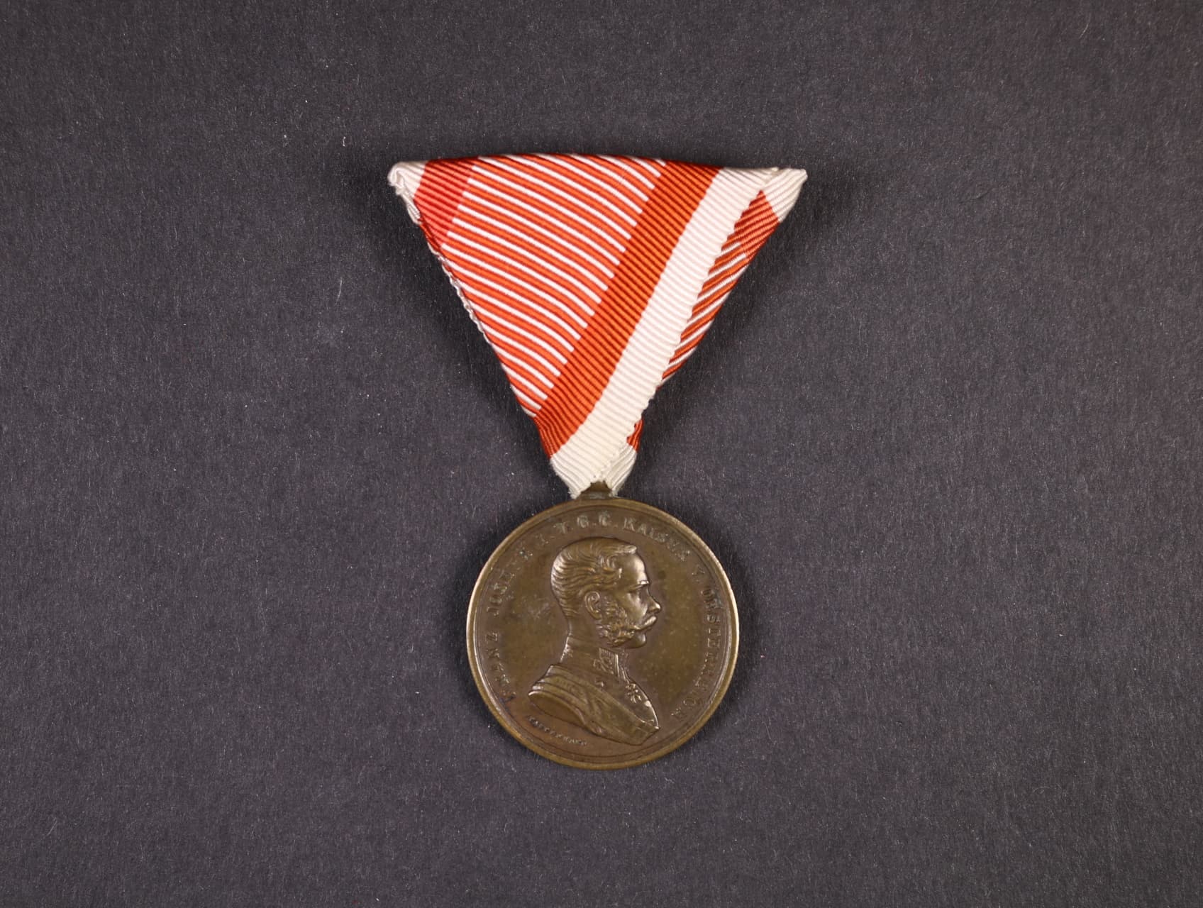 Bronzová medaile za statečnost 1914-17 nová stuha