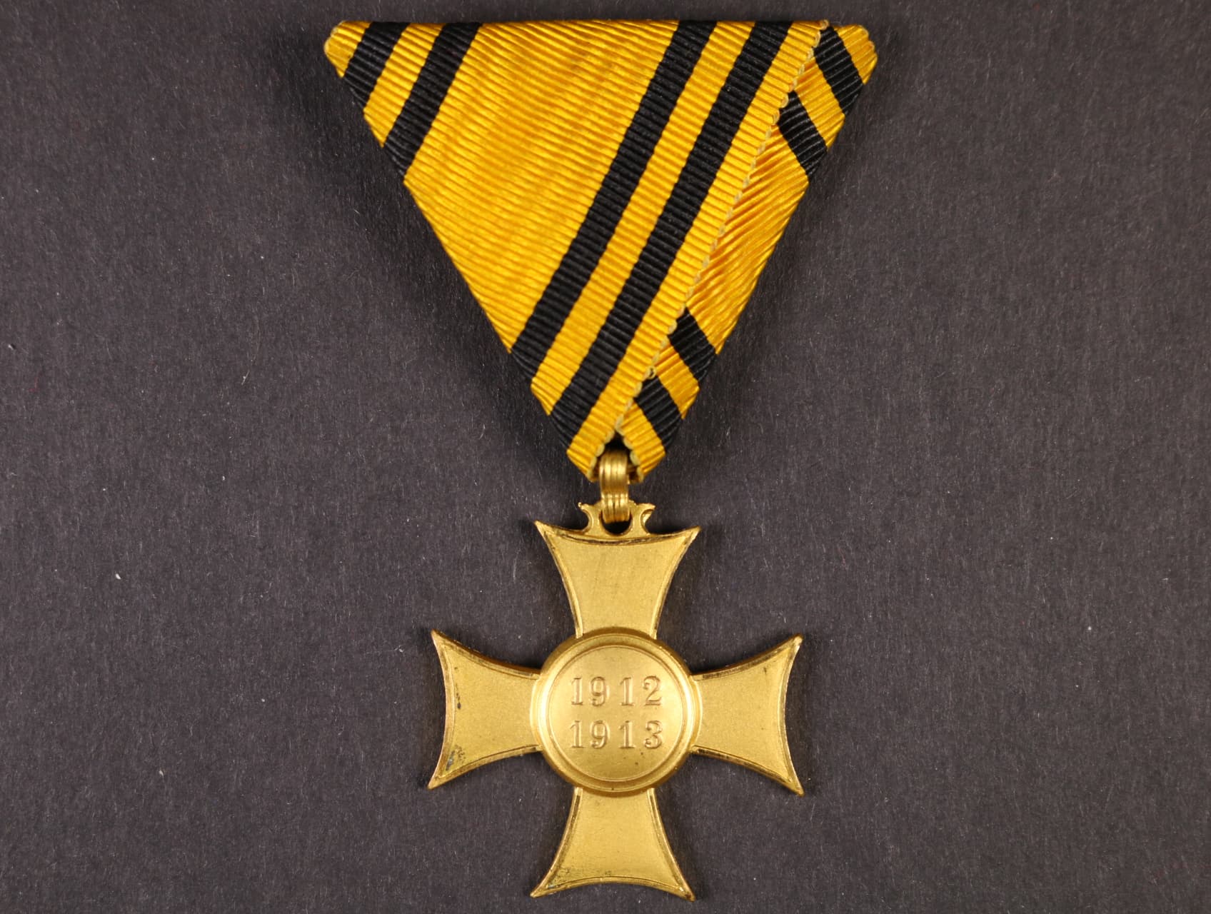 Mobilisační kříž 1912-13, původní stuha