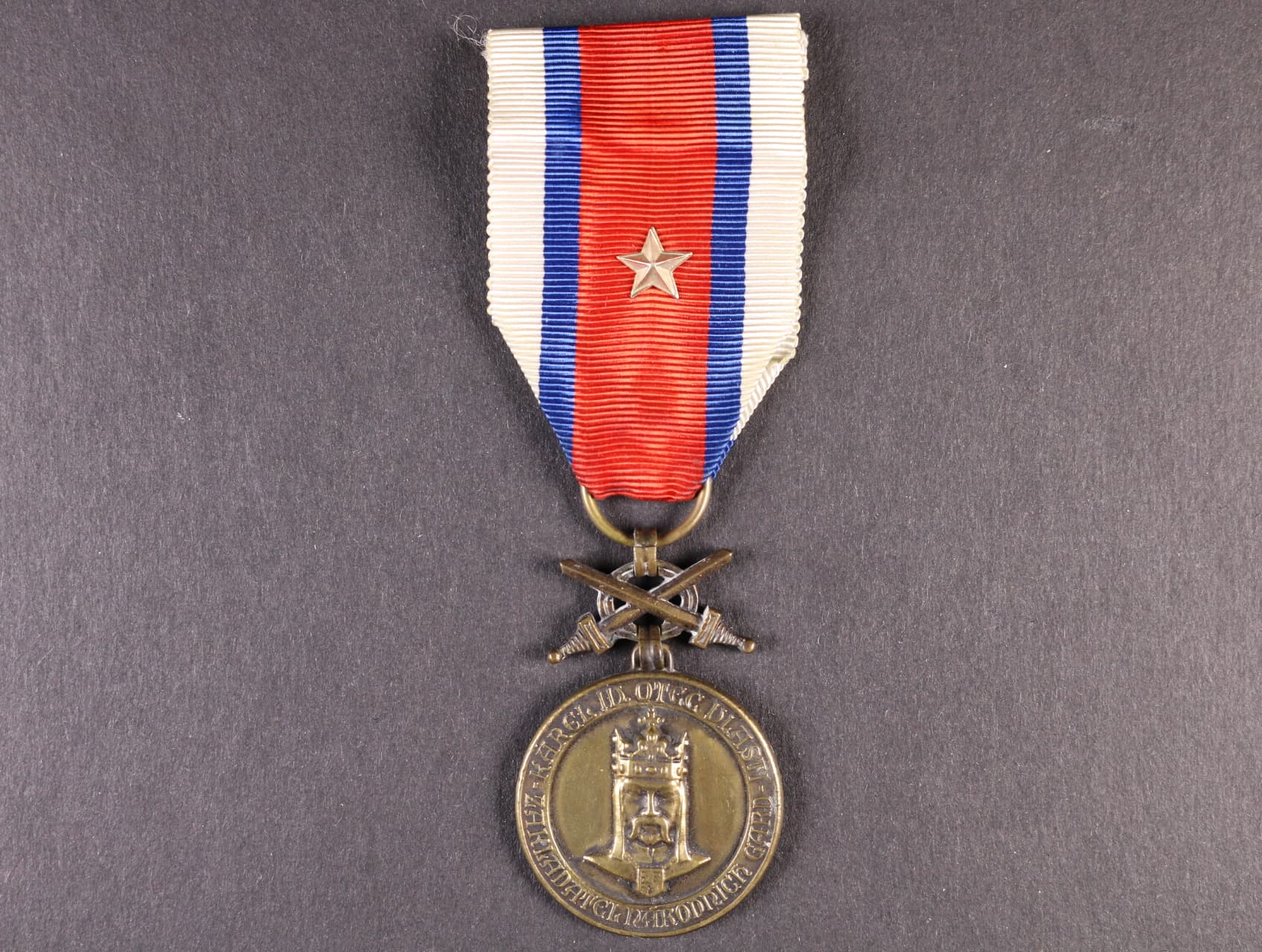 Bronzová medaile DOK za věrné služby 1918-1919
