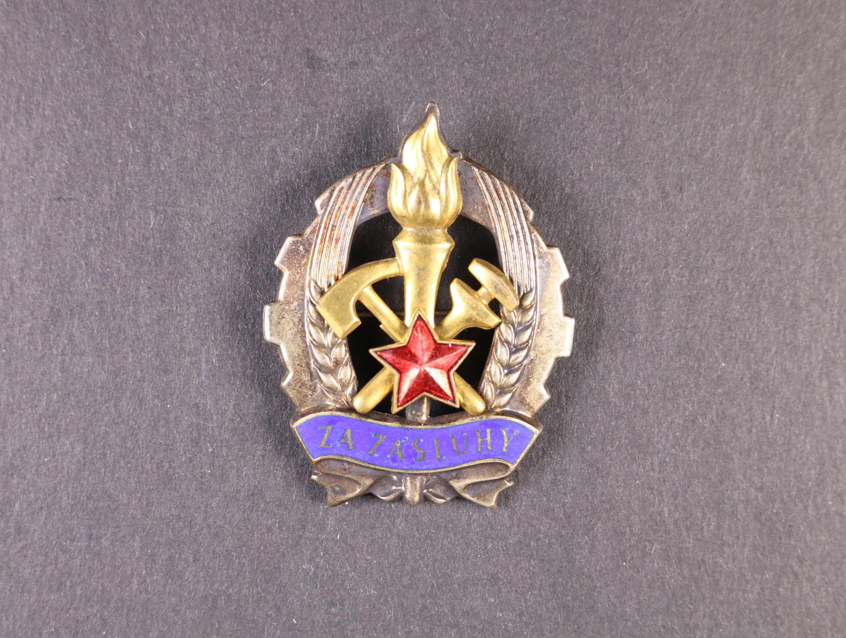 Odznak za zásluhy č. 829