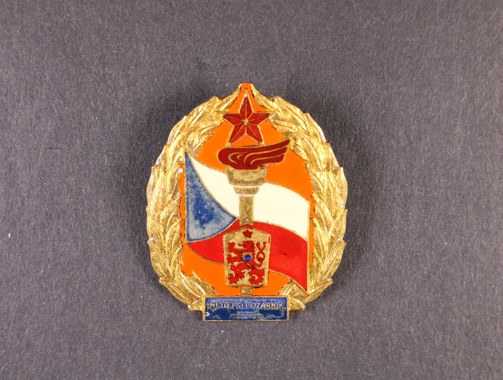 Odznak nejlepší požárník č.462