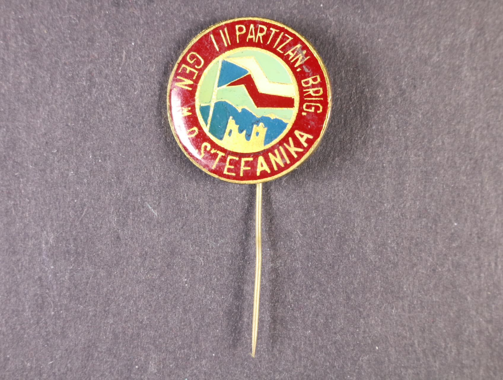 Čestný odznak I. a II. partyzánské brigády generála M. R. Štefánika