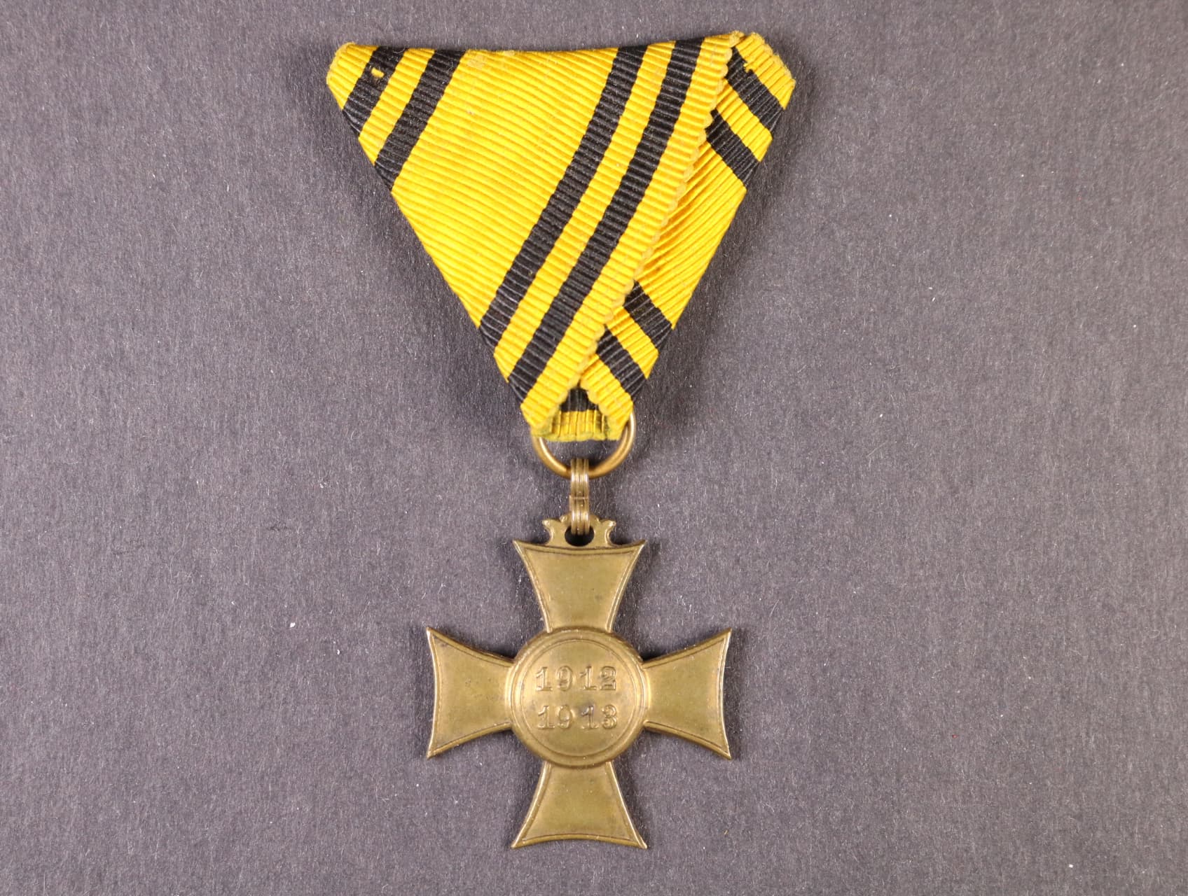 Mobilisační kříž 1912-13, původní stuha