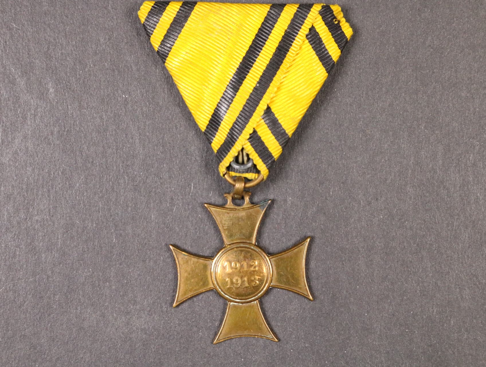 Mobilisační kříž 1912-13, původní stuha