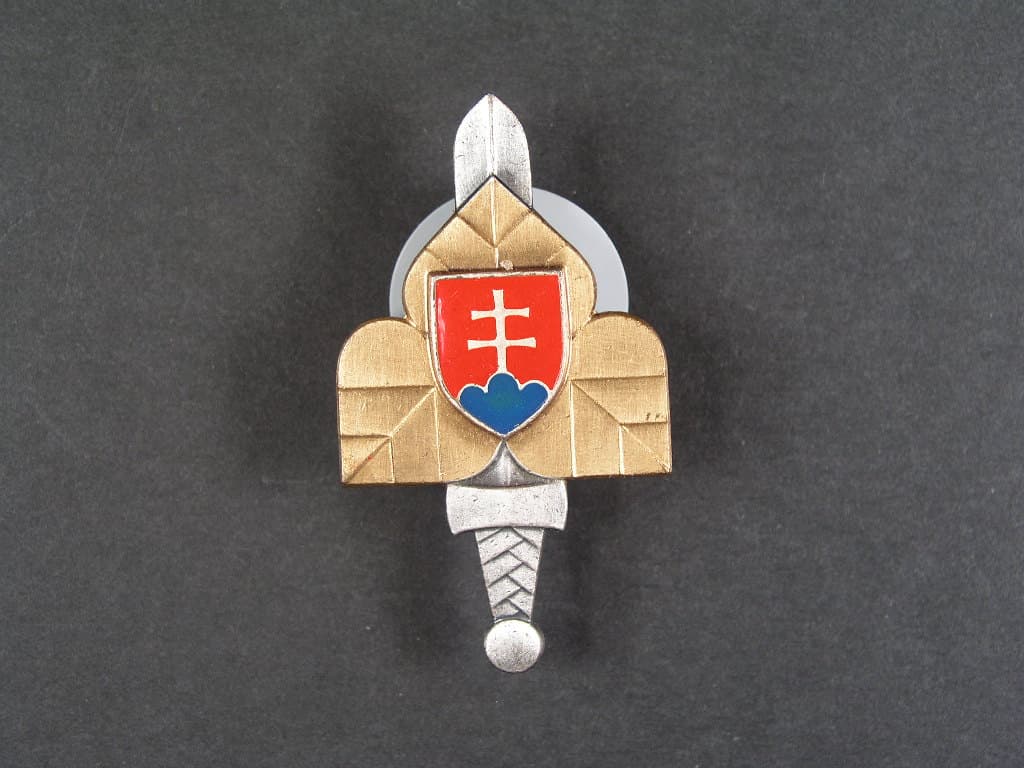 Odznak vojenské akademie GŠ II. typ