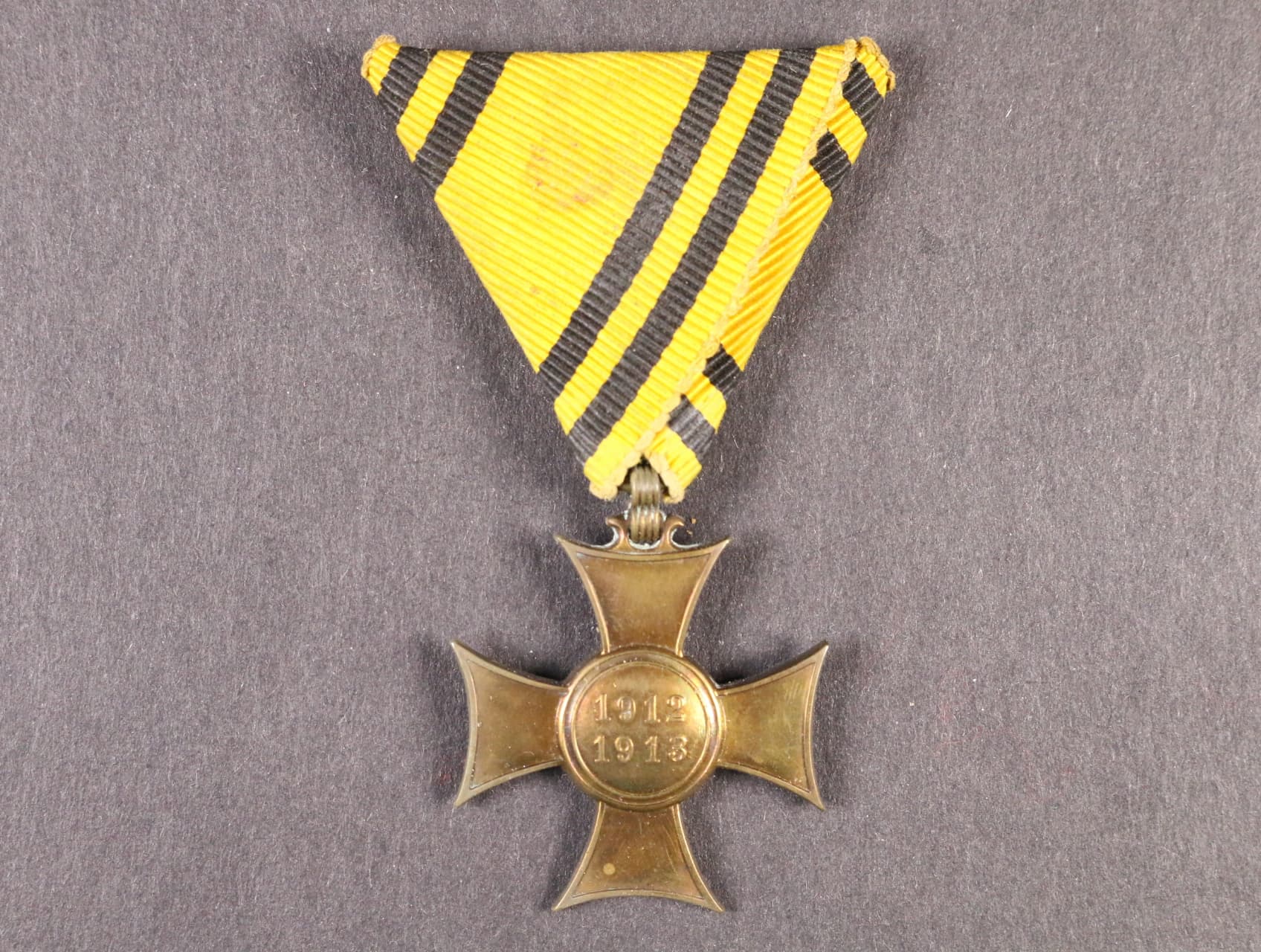 Mobilisační kříž 1912-13, původní stuha