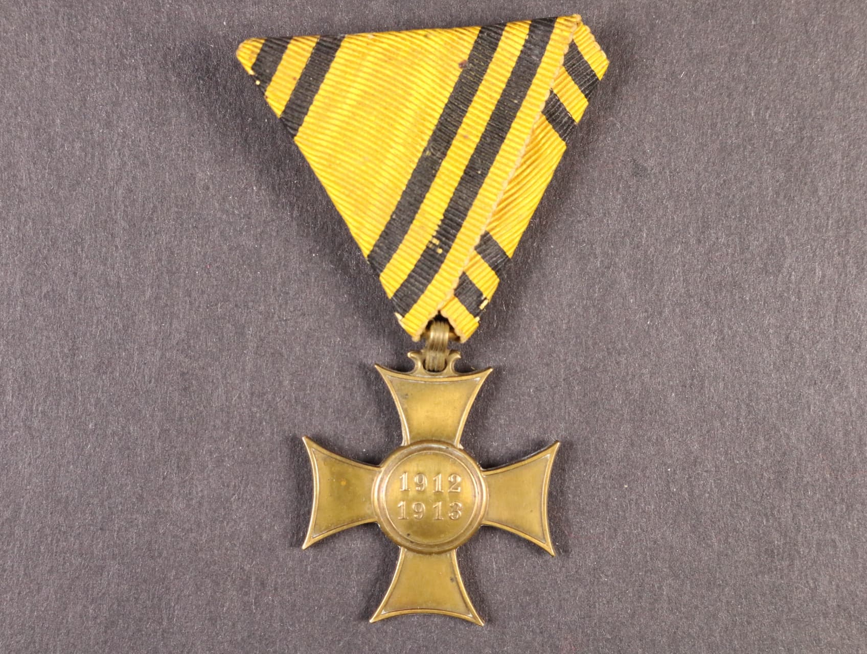 Mobilisační kříž 1912-13, původní stuha