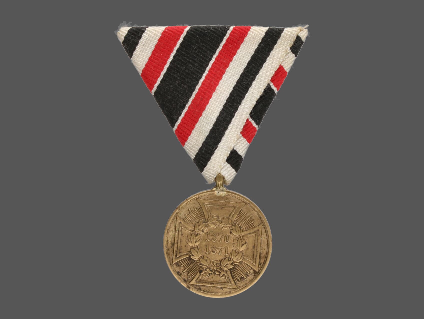 Válečná pamětní medaile 1870-71, nová nepůvodní stuha