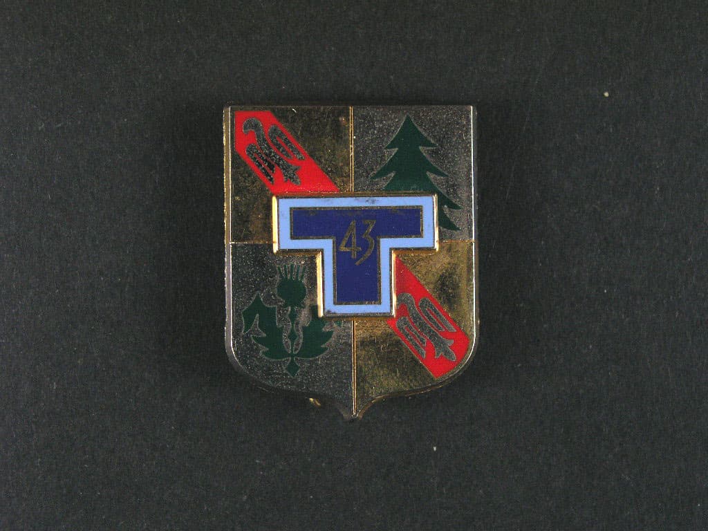 Odznak 43. pluku