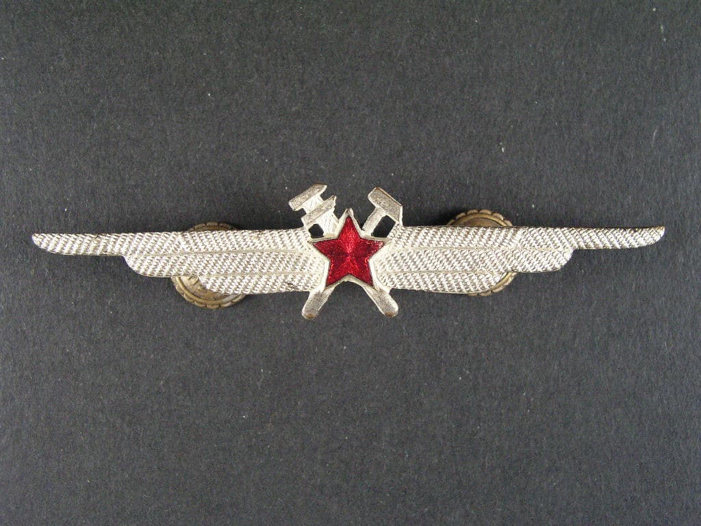 Odznak třídního specialisty letectva 1954-68. Pozemní technik č.6559
