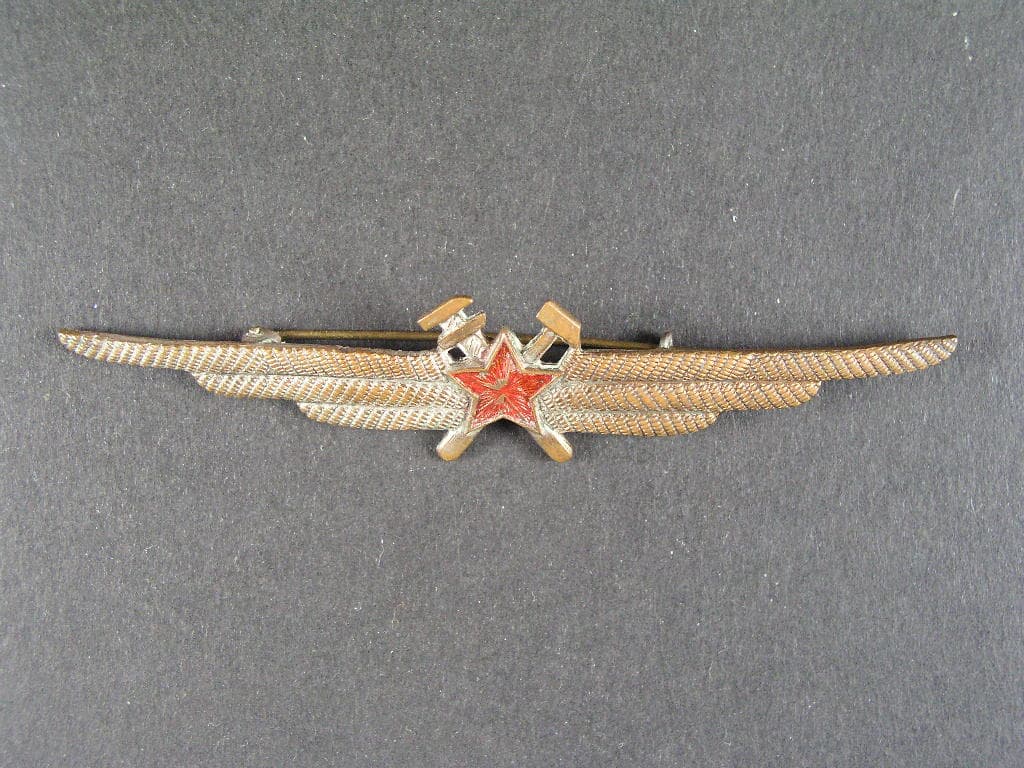Odznak třídního specialisty letectva 1954-68. Pozemní technik č.3189, na jehlu