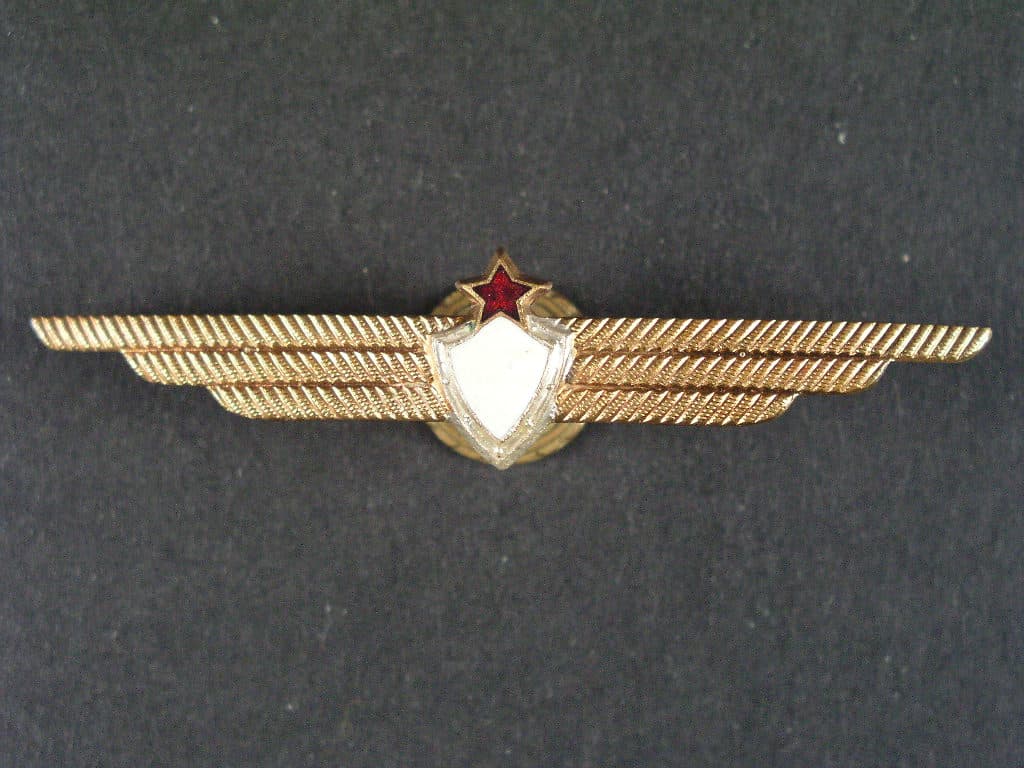 Odznak letecký pozorovatel 1954 - 1968 č.276, velmi vzácný