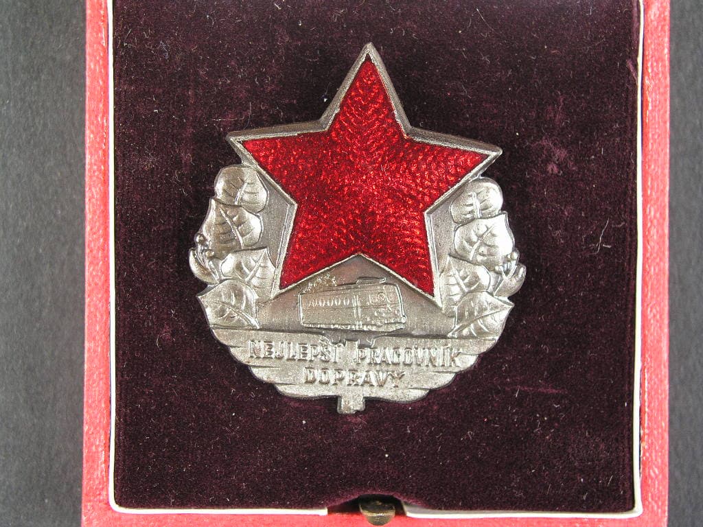 Odznak nejlepší pracovník dopravy, druhý typ