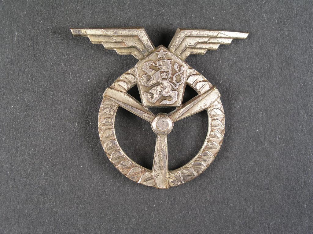 Odznak pozemního specialisty 3.tř. č.3656, výrobce Kremnica