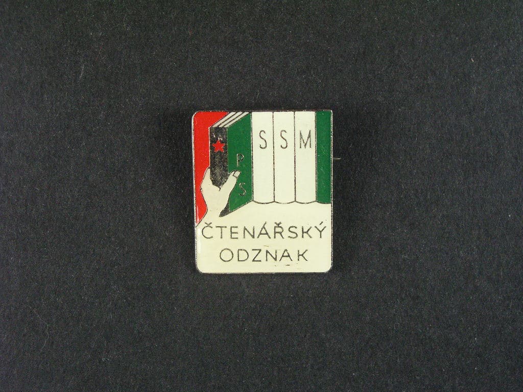 Čtenářský odznak PS SSM stříbrný