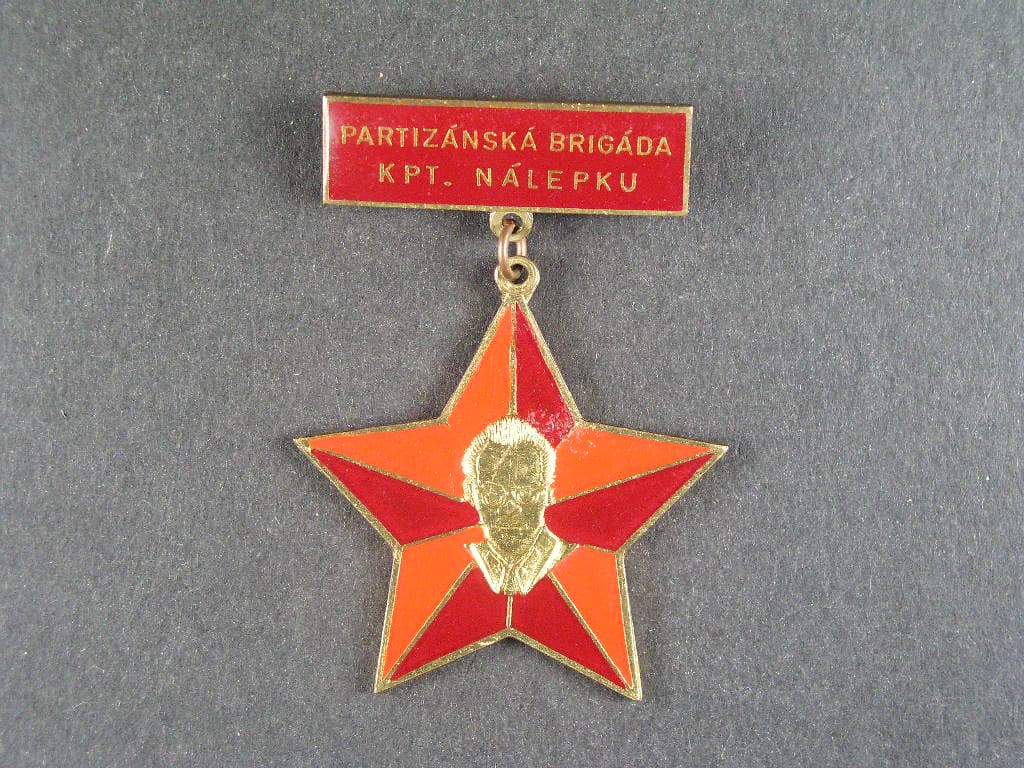 Dekorace part. brigády J.Nálepky