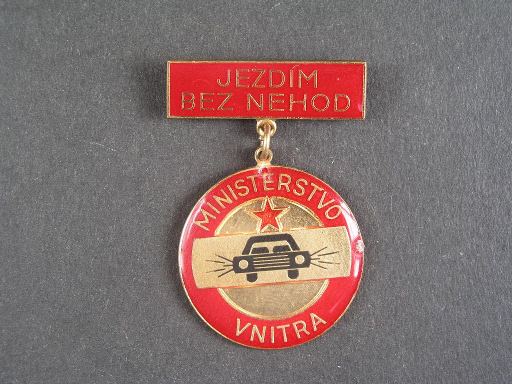 Odznak MV jezdím bez nehod