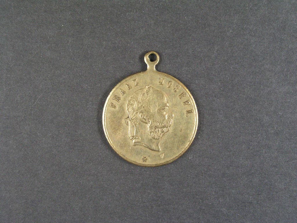 Pamětní medaile na námořní manévry Giugnio Dalmácie1891