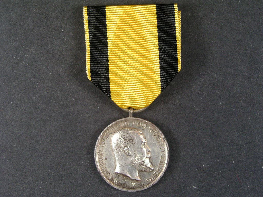 Stříbrná vojenská záslužná medaile, Wilhelm II.