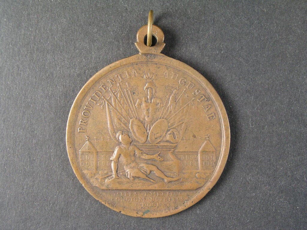 Medaile invalidovny 1750, průměr 58 mm