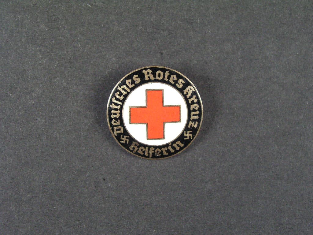 Bronzový odznak pomocnice červeného kříže