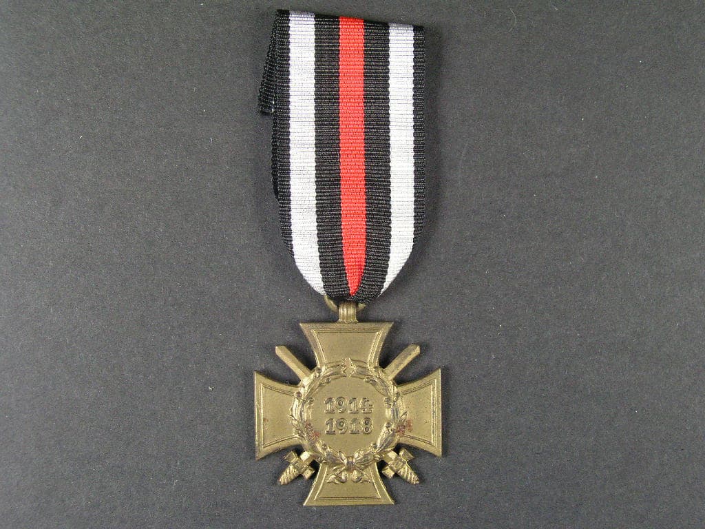 Čestný kříž 1914-1918 pro frontové bojovníky
