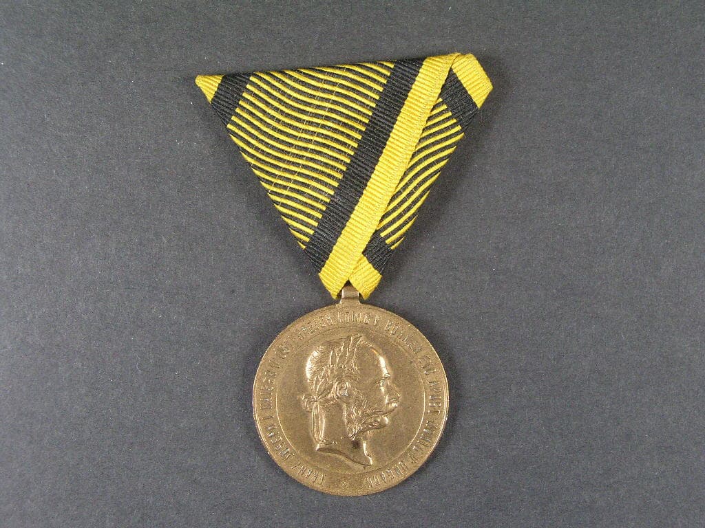 Válečná medaile 1873, původní stuha
