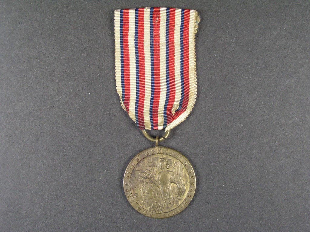 Pamětní medaile manifestačního sjezdu dobrovolců let 1918-19