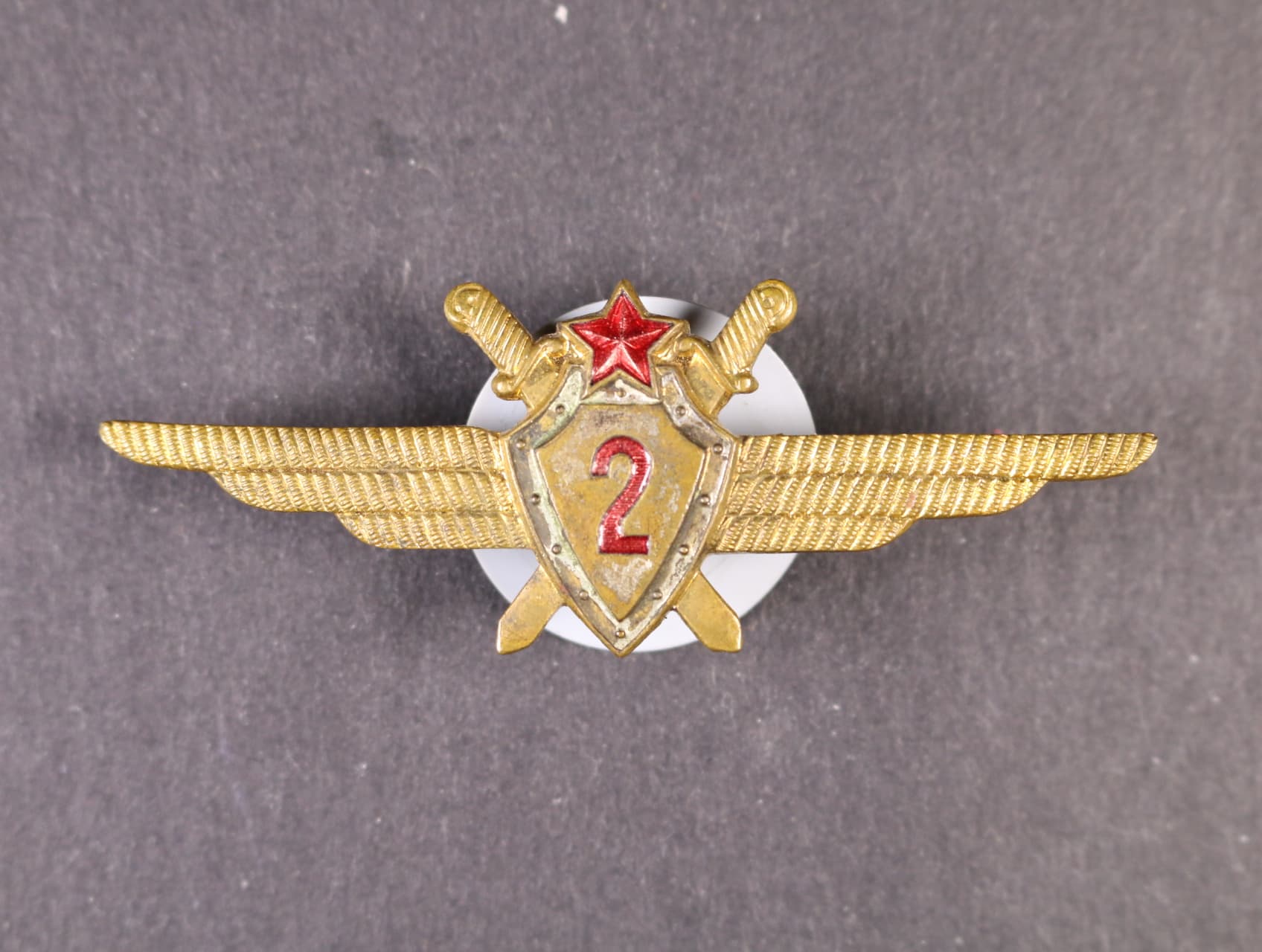 Odznak třídního specialisty letectva 1954-68. Pilot 2tř. č.1345