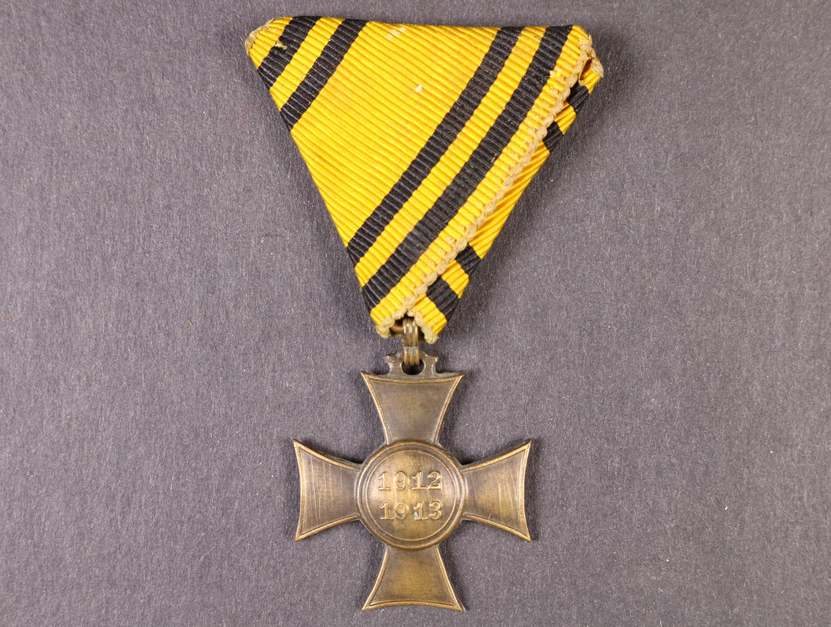 Mobilisační kříž 1912-13, původní stuha