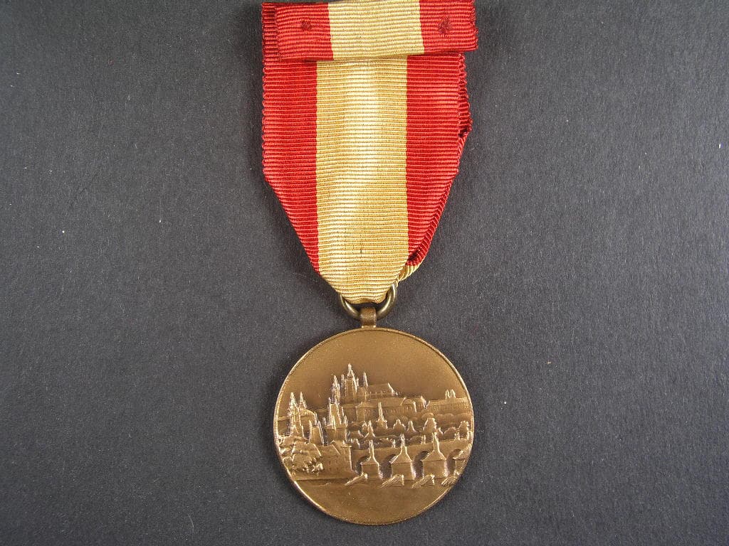 Pamětní medaile I. sboru voj. záložníků ČSR v Praze