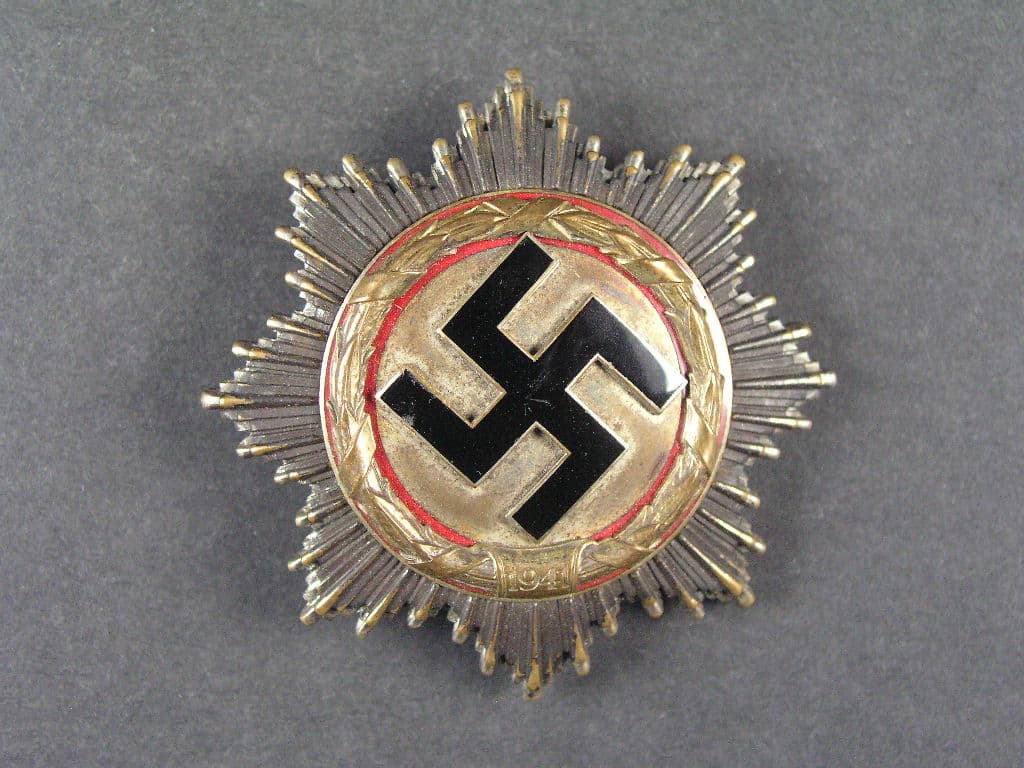Německý kříž ve zlatě