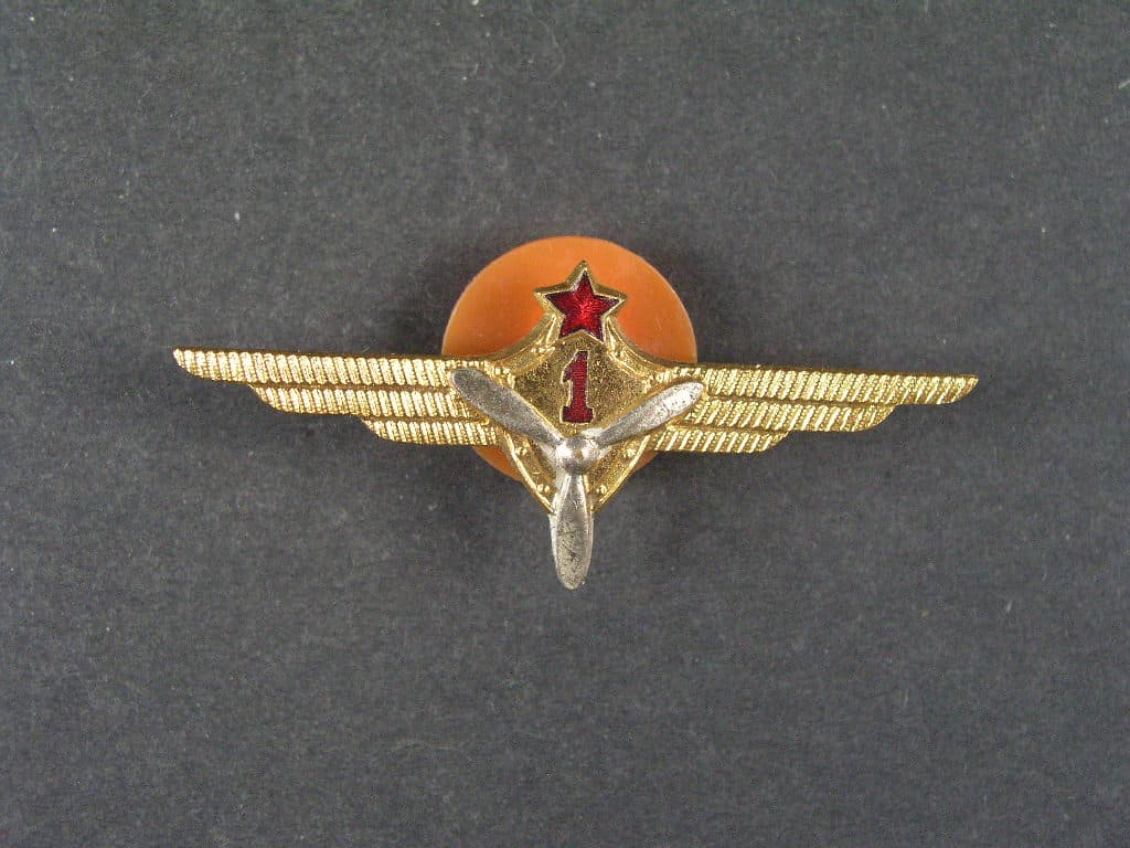 Odznak třídního specialisty letectva 1954-68. Palubní technik 1tř.