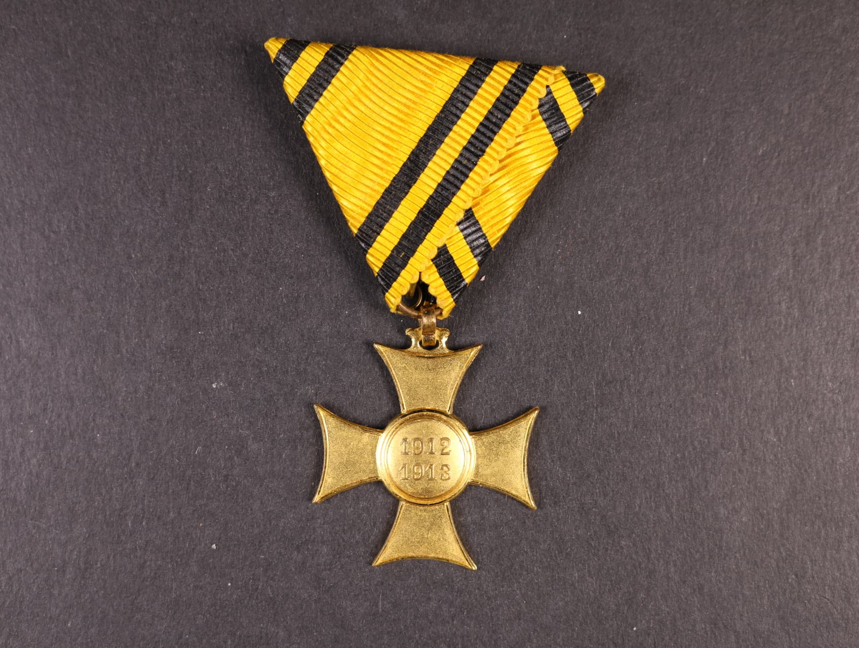 Mobilisační kříž 1912-13, původní stuha