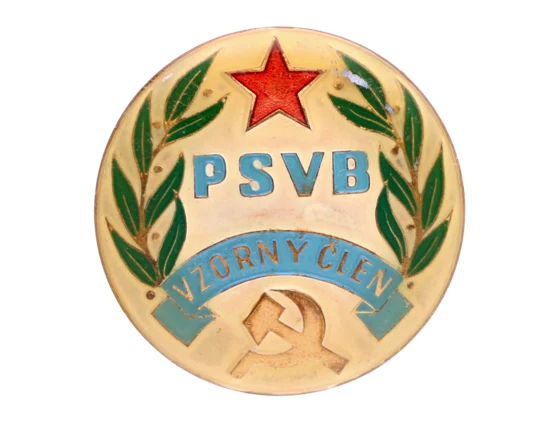 Odznak PSVB vzorny člen