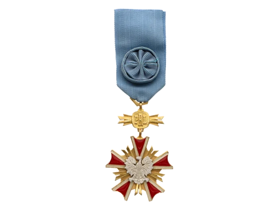 Řád za zásluhy Polské lidové republiky, důstojník, (4. třídy)