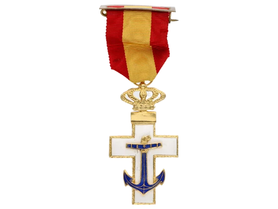 Námořní záslužný řád kříž I.tř., vydání po roce 1976 (mírová období)